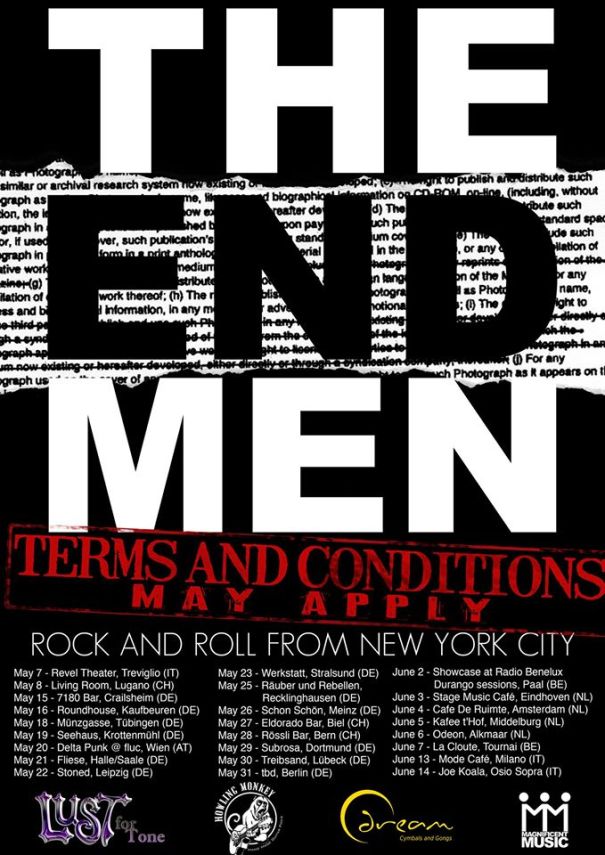 End Men Euro tour